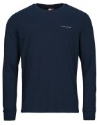 Tommy Jeans Îmbracaminte TJM SLIM CHEST LINEAR LS TEE EXT
