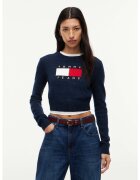 Tommy Jeans Îmbracaminte Tjw Sparkle Flag Swe