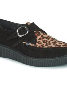 TUK Pantofi POINTED CREEPER MONK BUCKLE