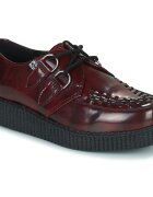 TUK Pantofi Viva Low Creeper Burgundy