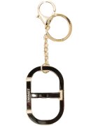 Twinset Accesorii textile Portachiavi In Metallo Con Oval T E Moschettone