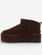UGG Pantofi Classic Ultra Mini Platform Boot Burnt Cedar (Women's)