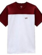 Vans Îmbracaminte T-shirt Script Crew Bordeaux
