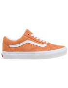 Vans Pantofi Baskets Old Skool Pig Suede orange imprimé à carreaux