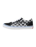 Vans Pantofi Chaussures Old Skool Logo checkerboard noir enfants