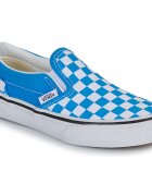 Vans Pantofi Classic Slip-On COLOR THEORY CHECKERBOARD Bright Azure