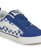 Vans Pantofi Knu Skool Elastic Lace GEO CHECK INDIGO