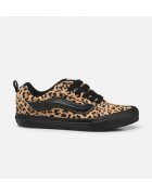 Vans Pantofi Knu skool elastic lace leopard pop