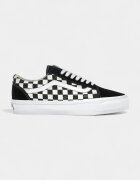 Vans Pantofi Old Skool 36 LX Checkerboard White Black