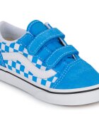 Vans Pantofi Old Skool V COLOR THEORY CHECKERBOARD Bright Azure