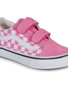 Vans Pantofi Old Skool V COLOR THEORY CHECKERBOARD Pink Fizz