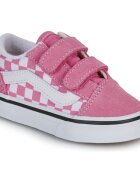 Vans Pantofi Old Skool V COLOR THEORY CHECKERBOARD Pink Fizz
