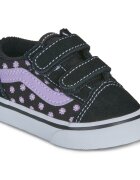 Vans Pantofi Old Skool V FLORAL EMBROIDERY PURPLE