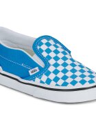 Vans Pantofi Slip-On V COLOR THEORY CHECKERBOARD Bright Azure