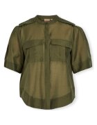 Vila Îmbracaminte Alinine Shirt 2/4 - Ivy Green