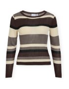 Vila Îmbracaminte Ember Open Knit - Super Light Natural Melange/Falcon
