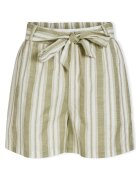 Vila Îmbracaminte Etni Shorts - Egret/Oil Green