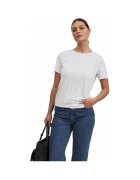 Vila Îmbracaminte Modala O Neck T-Shirt - Optical Snow