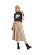 Vila Îmbracaminte Nitban Midi Skirt - Sand Shell