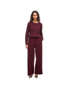 Vila Îmbracaminte Noos Benne Wide Trousers - Port Royale