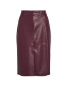 Vila Îmbracaminte Noos Dagmar Midi Skirt - Fig