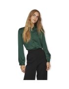 Vila Îmbracaminte Noos Ellette Satin Shirt L/S - Pineneedle