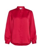 Vila Îmbracaminte Noos Ellette Satin Shirt - Love Potion