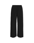 Vila Îmbracaminte Noos Plisa Trousers - Black Beauty