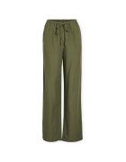 Vila Îmbracaminte Noos Prisilla Trousers - Olivine