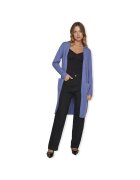 Vila Îmbracaminte Noos Ril Long Cardigan - Bijou Blue