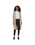 Vila Îmbracaminte Noos Ril Long Cardigan - Natural Melange