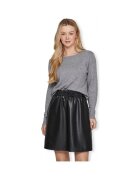 Vila Îmbracaminte Noos Ril O-Neck L/S - Medium Grey