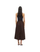 Vila Îmbracaminte Noos Sophie Skirt - Coffee Bean
