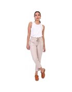 Vila Îmbracaminte Pants Laidas 7/8 - Cement