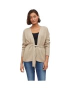 Vila Îmbracaminte Ril Cardigan L/S - Natural Melange