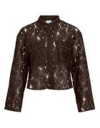 Vila Îmbracaminte Tonato Shirt - Coffee Bean