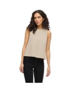 Vila Îmbracaminte Top Lania Short - Feather Gray