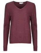 Vila Îmbracaminte VIRIL V-NECK L/S