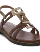 Vueva Pantofi MARRONE GOLD
