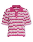 Y.a.s Îmbracaminte YAS Furo Knit S/S - Birch/Pastel Lavender