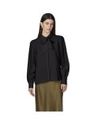 Y.a.s Îmbracaminte YAS Noos Pil LS Bow Shirt - Black