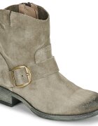 YOKONO Pantofi MONS-001LP-SERRAJE-GRIS