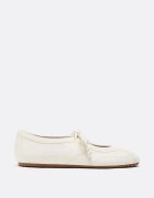 Stradivarius Balerini Tip Sneaker Cu Fundă Alb 38