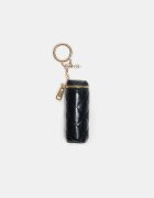 Stradivarius Charm Tip Portfard Matlasat Negru Os