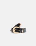Stradivarius Curea Cu Pietre Negru 90