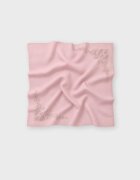 Stradivarius Eșarfă Strălucitoare Roz Pastel Os