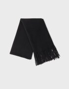 Stradivarius Fular De Bază Negru Os