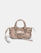 Stradivarius Geantă Crossbody City Piatră Os