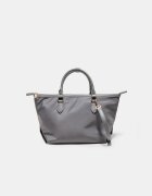 Stradivarius Geantă Crossbody Cu Fermoar Gri Marengo Os