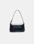 Stradivarius Geantă De Umăr Cu Carabină Negru Os